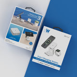 3-in-1 Magnetic Collapsible Wireless Charger - White