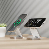 3-in-1 Magnetic Collapsible Wireless Charger - White