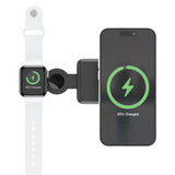 2-in-1 Portable Wireless Charger - Black