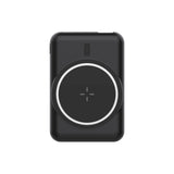 5000mAh Dual Port Portable Power Bank - Black