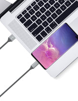 Just Wireless 6ft USB-C Cable with Strong SR - USB-C to USB-A Connection - Enhanced Durability with Strong SR Connectors - 6ft Length for Flexible Use - High-Speed Data Transfer Capability - Supports Fast Charging - Wide Compatibility with USB-C Devices - Reinforced Construction for Long-Lasting Performance - Tangle-Free Design for Hassle-Free Use - Easy and Reliable Connectivity - Sleek and Compact Design for Portability