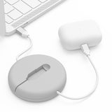 Just Wireless 6ft Lightning® to USB-C Cable with Smart Management - Premium Silicone Smart Management Case - Acts as a Surface Anchor - 6ft Lightning® to USB-C Cable Included - Supports Power Delivery (PD) - Durable Metallic Cable Connectors - Enhanced Strain Relief for Longevity - Efficient and Reliable Charging - Smart Management Technology Integrated - Tangle-Free and Flexible Cable - Sleek and Stylish Design - Compatible with All Lightning® Devices