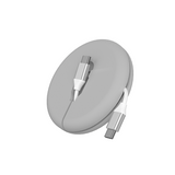 Just Wireless 6ft USB-C to USB-C Cable with Smart Management - Premium Silicone Case for Ease of Use - Acts as a Surface Anchor - 6ft Length for Extended Reach - USB-C to USB-C Cable Included - Metallic Cable Connectors Ensure Durability - Extra Strain Relief on Cable Heads - Smart Management Feature for Tangle-Free Use - Supports Fast Data Transfer and Charging - Compatible with Various USB-C Devices - Reliable and Efficient Connectivity for Seamless Use