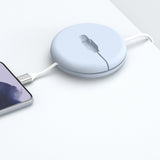 Just Wireless 6ft USB-C to USB-C Cable with Smart Management - Premium Silicone Case for Ease of Use - Acts as a Surface Anchor - 6ft Length for Extended Reach - USB-C to USB-C Cable Included - Metallic Cable Connectors Ensure Durability - Extra Strain Relief on Cable Heads - Smart Management Feature for Tangle-Free Use - Supports Fast Data Transfer and Charging - Compatible with Various USB-C Devices - Reliable and Efficient Connectivity for Seamless Use