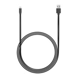Just Wireless 6ft Flat TPU Micro USB to USB-A Cable - Compatible with Android Devices - Fast and Reliable Charging - Durable TPU Material Construction - Flat Cable Design - Ultra-Strength Connector Joints - Supports Data Transfer - Convenient Length for Flexibility - Easy to Connect and Disconnect - Reliable and Long-Lasting Performance