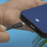 Just Wireless 6ft Flat TPU Micro USB to USB-A Cable - Compatible with Android Devices - Fast and Reliable Charging - Durable TPU Material Construction - Flat Cable Design - Ultra-Strength Connector Joints - Supports Data Transfer - Convenient Length for Flexibility - Easy to Connect and Disconnect - Reliable and Long-Lasting Performance