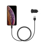 Just Wireless Single USB Car Charger with 4ft Lightning Cable - 12 Watts / 2.4 Amps of Power - Compatible with all Apple Devices - Includes 4ft Lightning Cable - Ultra Strength Connectors - Apple MFi Certified