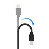 Just Wireless - 6' Apple Lightning CableJust Wireless 6ft Apple Lightning Cable - Fast and Efficient Charging - Durable and Reliable Construction - Reinforced Connector - MFi Certified - Seamless Data Syncing - Wide Compatibility with Apple Devices - Tangle-Free Design - Ideal for Home, Office, or Travel - Flexible Device Usage