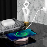 Just Wireless 5ft Magnetic Charging Cable - Compatible with MagSafe® and Smart Management - Convenient and Tangle-Free Charging - 5ft Length for Flexible Use - Fast and Efficient Charging - Premium Silicon Case - Acts as a Surface Anchor - Durable and High-Quality Construction - Magnetic Cable Stays in Place