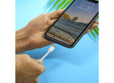 Just Wireless 6ft Lightning to USB-A Cable - Extra-Long Length for Versatile Use - Ultra-Strong Connector Joints - Apple MFi Certified - High-Speed Charging and Data Transfer - Durable and Long-Lasting Design - Universal Compatibility with Lightning Devices - Tangle-Free and Flexible Cable - Convenient Length for Various Uses - Reliable and Secure Connection