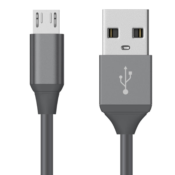 6ft Micro USB to USB-A Cable - Grey