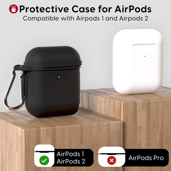 Protective Case for Apple® AirPods® - Black