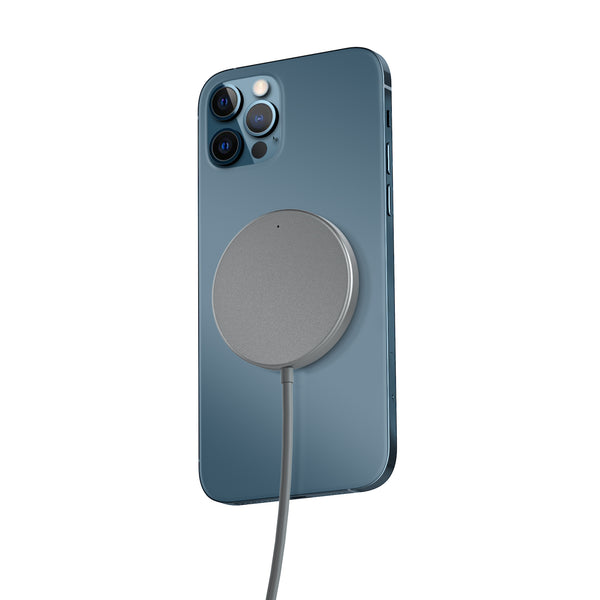 Wireless Magnetic Charger - Gray