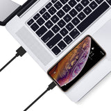 Just Wireless 6ft Apple Lightning Cable - Fast and Efficient Charging - Durable and Reliable Construction - Reinforced Connector - MFi Certified - Seamless Data Syncing - Wide Compatibility with Apple Devices - Tangle-Free Design - Ideal for Home, Office, or Travel - Flexible Device Usage