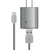 Just Wireless 17W Dual Home Charger with 6ft USB-C Cable. Powerful 17 Watts output. Dual USB-A ports for simultaneous charging. 6ft USB-C to USB-A cable included. High-speed charging for USB-C devices. Compatible with all USB-C port devices. Compact and portable design. Overload protection for safety. Rapid and efficient charging. Durable construction for long-lasting use. Ideal for home or travel use