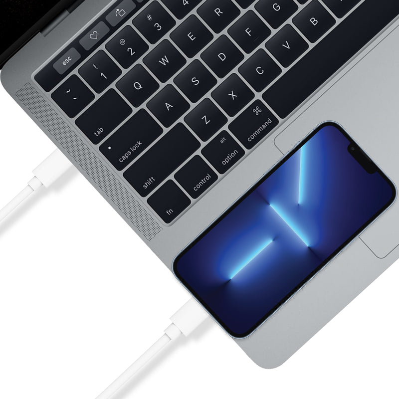Just Wireless 6ft Lightning to USB-C PVC Cable - Ultra-Strong Connector Joints - Apple MFi Certified - High-Speed Charging Support - Super-Fast 480Mbps Data Transfer - Reliable and Durable Construction - Compatible with Apple Lightning Devices - Flexible and Tangle-Free Cable - Easy and Secure Connection - Backed by Warranty for Peace of Mind