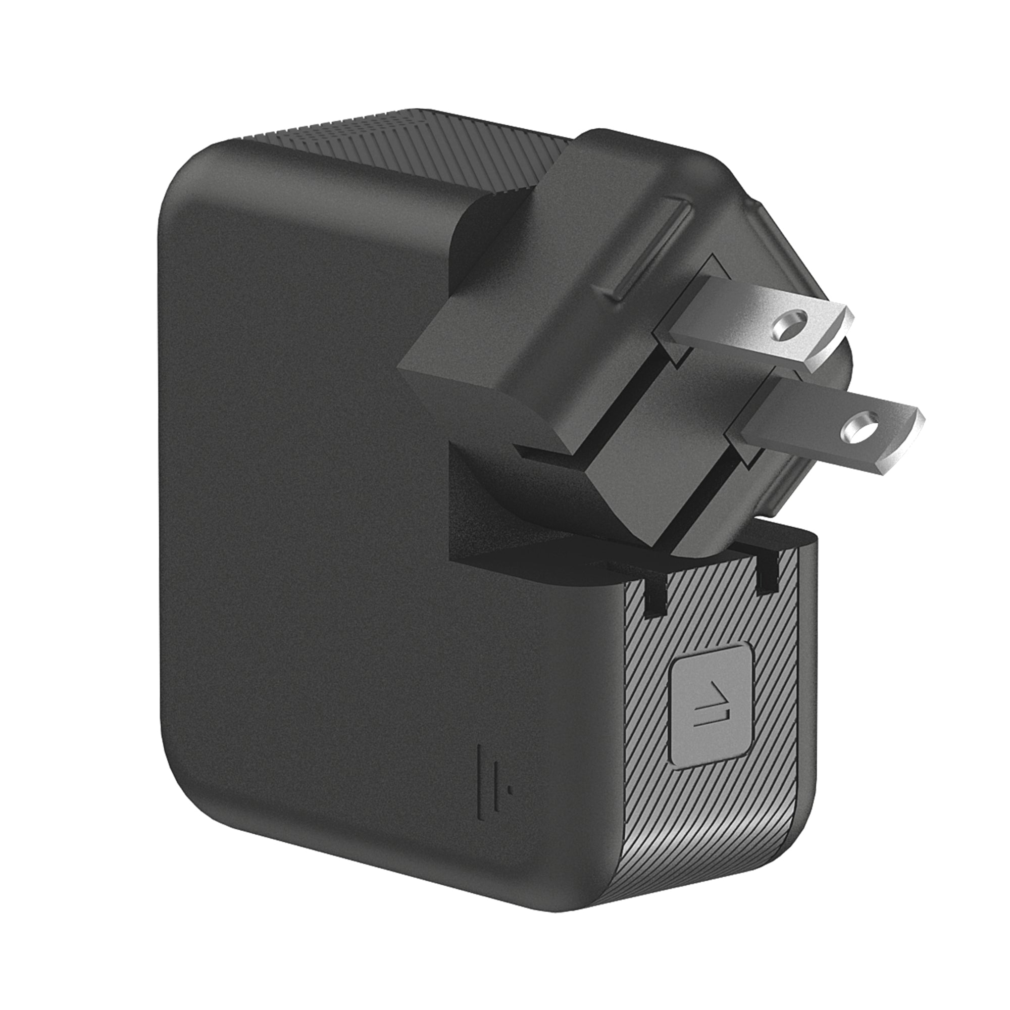 Just Wireless Phone & Laptop Charger - Quick and Powerful Wall Charger - Delivers 45 Watts of Power - Dual Charge with USB-C and USB-A Ports - Supports Power Delivery - Rotating Prongs for Easy Plug Management - Features GaN Technology - Power Delivery Charges a Smartphone up to 50% in 30 Minutes - Charge Your Laptop - Includes Hard Shell Case