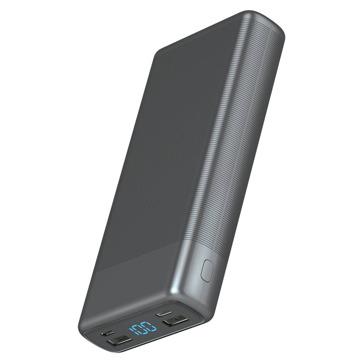 20,000 mAh 3-Port USB Power Bank