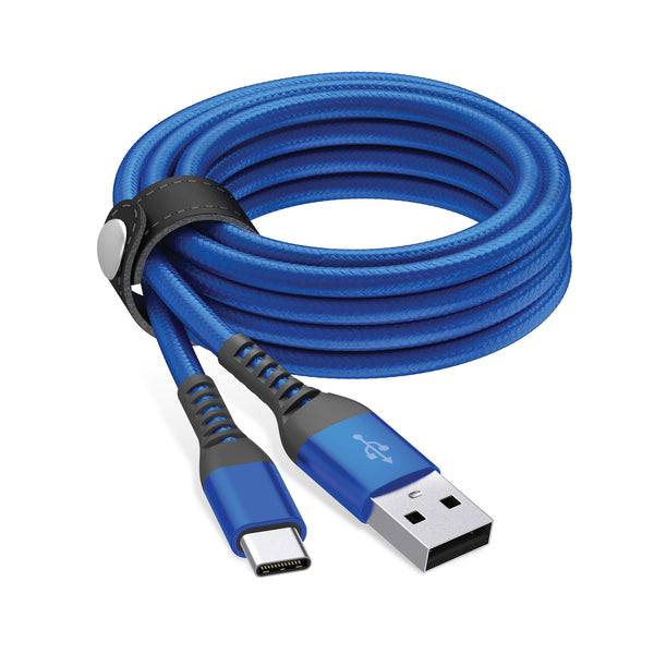Just Wireless 6ft Kevlar USB-C Nylon Braided Cable - Kevlar Reinforced for Exceptional Strength - 200,000 Bend Tested Durability - 35X Stronger, 12X More Durable - Withstands up to 175 lbs - Enhanced Strain Relief Design - High-Speed Data Transfer Support - USB-C Compatibility - Flexible 6ft Length - Nylon Braided for Added Durability - Includes Cable Management Strap